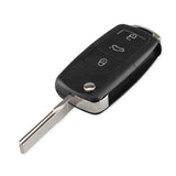 KEYYOU 2 button Folding Car Remote Key Flip Folding