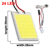 1x C5W C10W LED COB Bulb Festoon