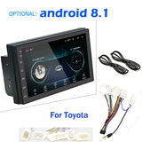 Podofo 2 din Car Radio 2.5D GPS