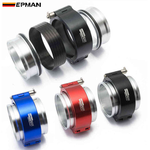 EPMAN HD Exhaust V-band Clamp System Assembly Anodized