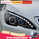 2Pcs LED Headlights